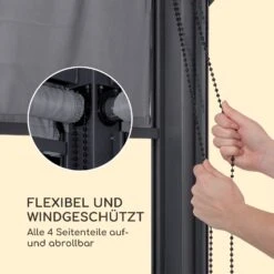 Grandezza Cortina Gartenpavillon 3x3m 4 Seitenteile -Outdoor Grills Store 10035865 de 0003 logo