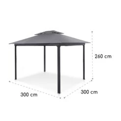 Grandezza Cortina Gartenpavillon 3x3m 4 Seitenteile -Outdoor Grills Store 10035865 yy 0007 logo