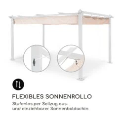 Pantheon Pergola Aluminiumkantrohr 3x4m 4 Eckpfosten Wasserabweisend 9 Pantheon Pergola Aluminiumkantrohr 3x4m 4 Eckpfosten Wasserabweisend -Outdoor Grills Store 10035878 de 0004 logo