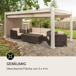 Pantheon Cortina Pavillon Mit Dach 3x4m 4 Seitenteile -Outdoor Grills Store 10035884 de 0004 logo