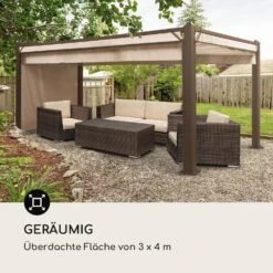 Pantheon Cortina Rust Pavillon Mit Dach 3x4 M 4 Seitenteile 12 Pantheon Cortina Rust Pavillon Mit Dach 3x4 M 4 Seitenteile -Outdoor Grills Store 10035895 de 0004 logo
