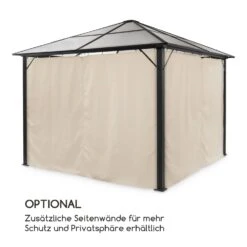 Pantheon Solid Sky Ambient Solar Pavillon 3x3m Polycarbonat Aluminium 12 Pantheon Solid Sky Ambient Solar Pavillon 3x3m Polycarbonat Aluminium -Outdoor Grills Store 10035900 de 0004 logo