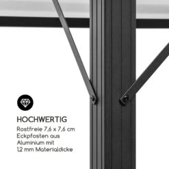 Pantheon Solid Sky Ambient Solar Pavillon 3x3m Polycarbonat Aluminium 16 Pantheon Solid Sky Ambient Solar Pavillon 3x3m Polycarbonat Aluminium -Outdoor Grills Store 10035900 de 0008 logo