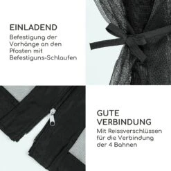 Pantheon Solid Sky Ambient Solar Seitenwände 3x3 M Moskito -Outdoor Grills Store 10035905 de 0006 logo