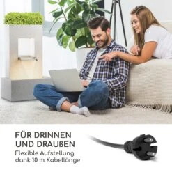 Bloomingstone Brunnen Gartenbrunnen Zierbrunnen 20W Pumpe Zink LED -Outdoor Grills Store 10035916 de 0005 logo