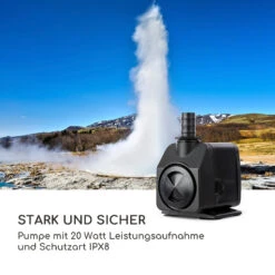 Bloomingstone Brunnen Gartenbrunnen Zierbrunnen 20W Pumpe Zink LED -Outdoor Grills Store 10035916 de 0007 logo