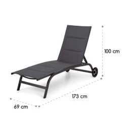 Limala Sonnenliege Lounger Stahl/Aluminium Textilene 150 Kg Mobil 13 Limala Sonnenliege Lounger Stahl/Aluminium Textilene 150 Kg Mobil -Outdoor Grills Store 10035920 yy 0007 logo