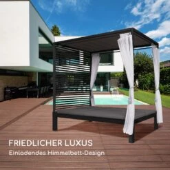 Eremitage Double Lux Sonnenliege 4 Liegepositionen 2 Personen 6 Cm Polster -Outdoor Grills Store 10035922 de 0004 logo