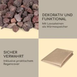 Crete Gas-Feuerstelle 13 KW Flüssiggas Edelstahl 14 Crete Gas-Feuerstelle 13 KW Flüssiggas Edelstahl -Outdoor Grills Store 10035931 de 0007 logo