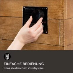 Prati Gas-Feuerstelle 13 KW Elektrisches Zündsystem Lavasteine Inkl. Regenschutz -Outdoor Grills Store 10035934 de 0004 logo