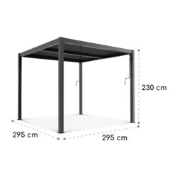 Pantheon Climax Ambient 3x3 M 4 Eckpfosten Bioklimatisches Dach -Outdoor Grills Store 10035942 yy 0009 logo