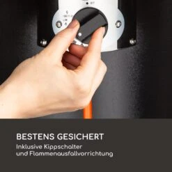 Heatwave Gasheizstrahler 10 KW (728 G/h) Bodenrollen Schutzcover Piezozündung -Outdoor Grills Store 10035958 de 0004 logo