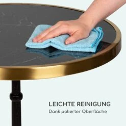 Patras Lux Bistro-Tisch Mit Dreifuß Marmortisch Ø: 57,5 Cm Höhe: 72 Cm -Outdoor Grills Store 10035984 de 0004 logo