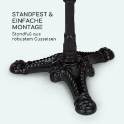 Patras Lux Bistro-Tisch Mit Dreifuß Marmortisch Ø: 57,5 Cm Höhe: 72 Cm -Outdoor Grills Store 10035984 de 0005 logo