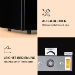 IceAge 36 Gefrierschrank 36 Liter EEK E 2 Etagen Thermostat Glasfront -Outdoor Grills Store 10036065 de 0005 logo
