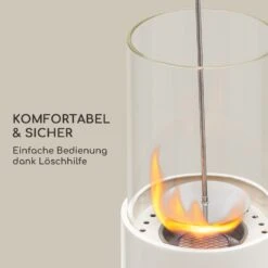 Fiamme Pila Ethanol-Kamin Edelstahl-Brenner 0,5 Liter 4-5 H Brenndauer -Outdoor Grills Store 10036075 de 0010 logo