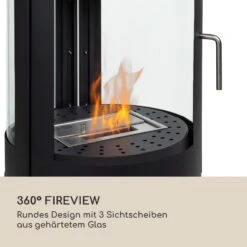 Fiamme Circulo Ethanol-Kamin Edelstahl-Brenner 1,2 Liter 4-5 H Brenndauer -Outdoor Grills Store 10036079 de 0003 logo