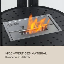 Fiamme Circulo Ethanol-Kamin Edelstahl-Brenner 1,2 Liter 4-5 H Brenndauer -Outdoor Grills Store 10036079 de 0004 logo