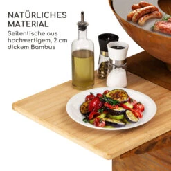 Savage 2.0 Tall Feuerschale Mit Grill Bambus-Seitentische Inkl. Wetterschutz 11 Savage 2.0 Tall Feuerschale Mit Grill Bambus-Seitentische Inkl. Wetterschutz -Outdoor Grills Store 10036087 de 0003 logo
