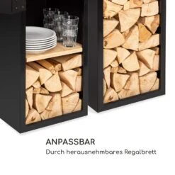 Savage 2.0 Tall Feuerschale Mit Grill Bambus-Seitentische Inkl. Wetterschutz 12 Savage 2.0 Tall Feuerschale Mit Grill Bambus-Seitentische Inkl. Wetterschutz -Outdoor Grills Store 10036088 de 0004 logo