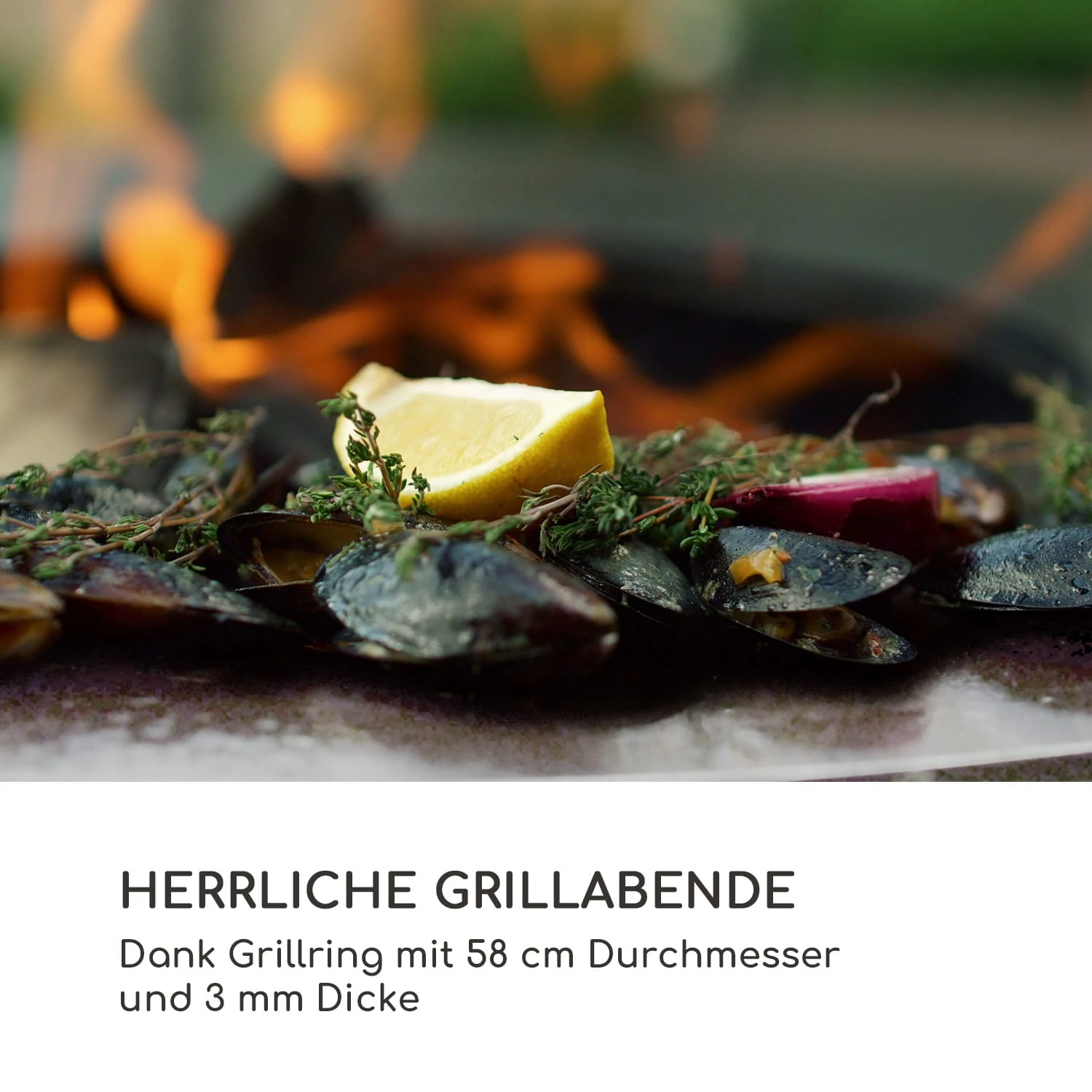 Savage 2.0 Wide Feuerschale Grill Bambus-Schneidebrett Wetterschutz 2 Savage 2.0 Wide Feuerschale Grill Bambus-Schneidebrett Wetterschutz – Bild 2