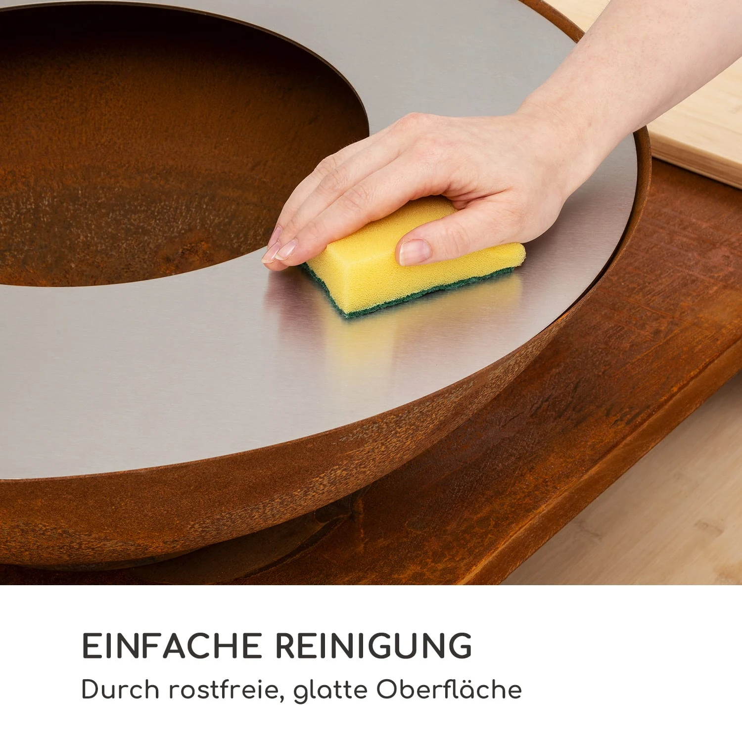 Savage 2.0 Wide Feuerschale Grill Bambus-Schneidebrett Wetterschutz 6 Savage 2.0 Wide Feuerschale Grill Bambus-Schneidebrett Wetterschutz – Bild 6