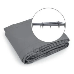 Pantheon Cortina Pergola Ersatzdach 200 G/m² Polyester-Tuch 3x6 M Inkl. Seilzug