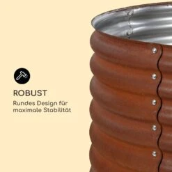 Rust Grow Hochbeet Gartenbeet Verzinktes Stahlblech Rost-Finish -Outdoor Grills Store 10036155 de 0005 logo