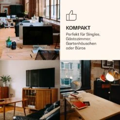 CoolArt 79L Kühl-Gefrier-Kombination EEK F Gefrierfach 9l Designtür -Outdoor Grills Store 10036182 de 0004 logo