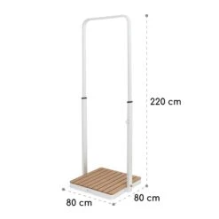 Sumatra Breeze Square Gartendusche WPC Aluminium 70x55cm Eckig -Outdoor Grills Store 10036347 yy 0011 dimensions