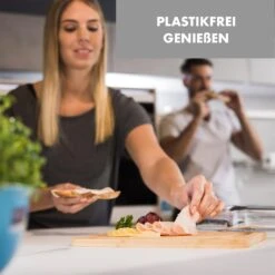 Glaswerk Hermatige Aufschnittbox Mit Glasdeckel Borosilikatglas Bambus Schneidebrett -Outdoor Grills Store 10036378 de 0005 logo