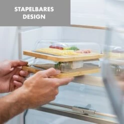 Glaswerk Hermatige Aufschnittbox Mit Glasdeckel Borosilikatglas Bambus Schneidebrett -Outdoor Grills Store 10036378 de 0006 logo