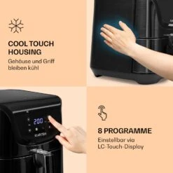 AeroVital Deluxe Heißluftfritteuse 1700W 5,4 Liter Edelstahl 10 AeroVital Deluxe Heißluftfritteuse 1700W 5,4 Liter Edelstahl -Outdoor Grills Store 10036476 de 0004 logo