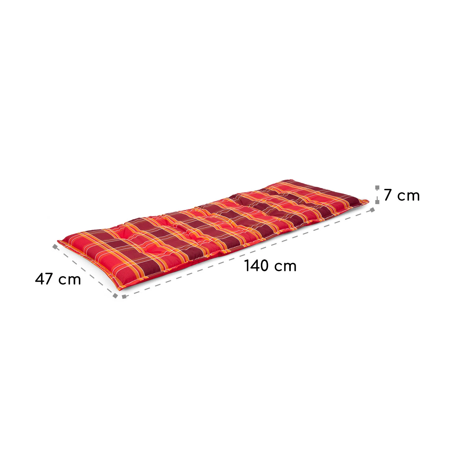 Sylt Bankkissen Polsterauflage Schaumstoffkern Polyester 3 Sylt Bankkissen Polsterauflage Schaumstoffkern Polyester – Bild 3