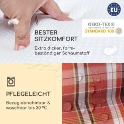 Sylt Polsterauflage Sesselauflage Kopfkissen Polyester 50x120x9cm -Outdoor Grills Store 10037353 de 0004 logo