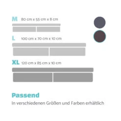 Paco Hundebett Waschbar Rutschfest Klappbar Memory-Schaum Größe XL -Outdoor Grills Store 10037574 de 0007 logo