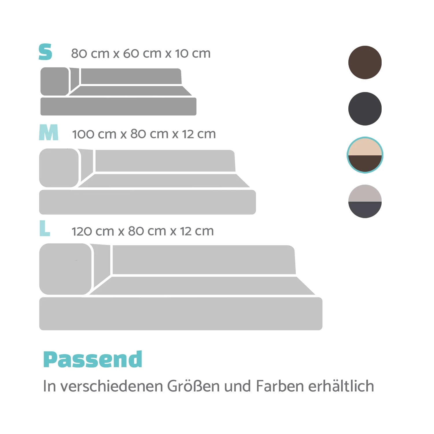 Odin Hundesofa Hundematte | Waschbar | Orthopädisch | Rutschfest | Atmungsaktiv | Memory-Schaum | Größe S (80 X 10 X 60 Cm) 7 Odin Hundesofa Hundematte | Waschbar | Orthopädisch | Rutschfest | Atmungsaktiv | Memory-Schaum | Größe S (80 X 10 X 60 Cm) – Bild 7