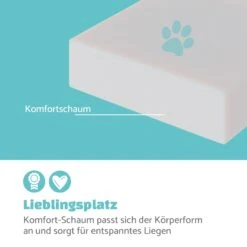 Emma Hundebett Hundekorb | Waschbar | Rutschfest | Atmungsaktiv | Wendematratze | Kissen | Größe S (67 X 20 X 59 Cm) 9 Emma Hundebett Hundekorb | Waschbar | Rutschfest | Atmungsaktiv | Wendematratze | Kissen | Größe S (67 X 20 X 59 Cm) -Outdoor Grills Store 10037607 de 0003 logo