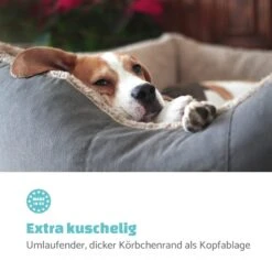 Emma Hundebett Hundekorb | Waschbar | Rutschfest | Atmungsaktiv | Wendematratze | Kissen | Größe S (67 X 20 X 59 Cm) 10 Emma Hundebett Hundekorb | Waschbar | Rutschfest | Atmungsaktiv | Wendematratze | Kissen | Größe S (67 X 20 X 59 Cm) -Outdoor Grills Store 10037607 de 0004 logo