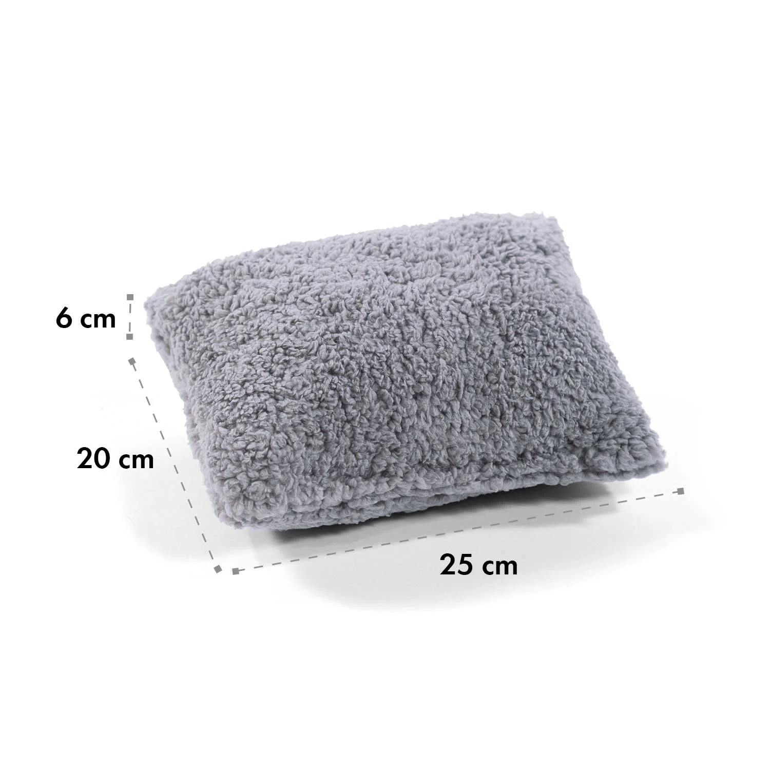 Lilly Hundekissen 25 X 6 X 20 Cm Polyesterplüsch Vlies Waschbar 2 Lilly Hundekissen 25 X 6 X 20 Cm Polyesterplüsch Vlies Waschbar – Bild 2