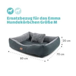 Emma Hundebett Ersatzbezug Waschbar Rutschfest Atmungsaktiv Größe M -Outdoor Grills Store 10037664 de 0004 logo