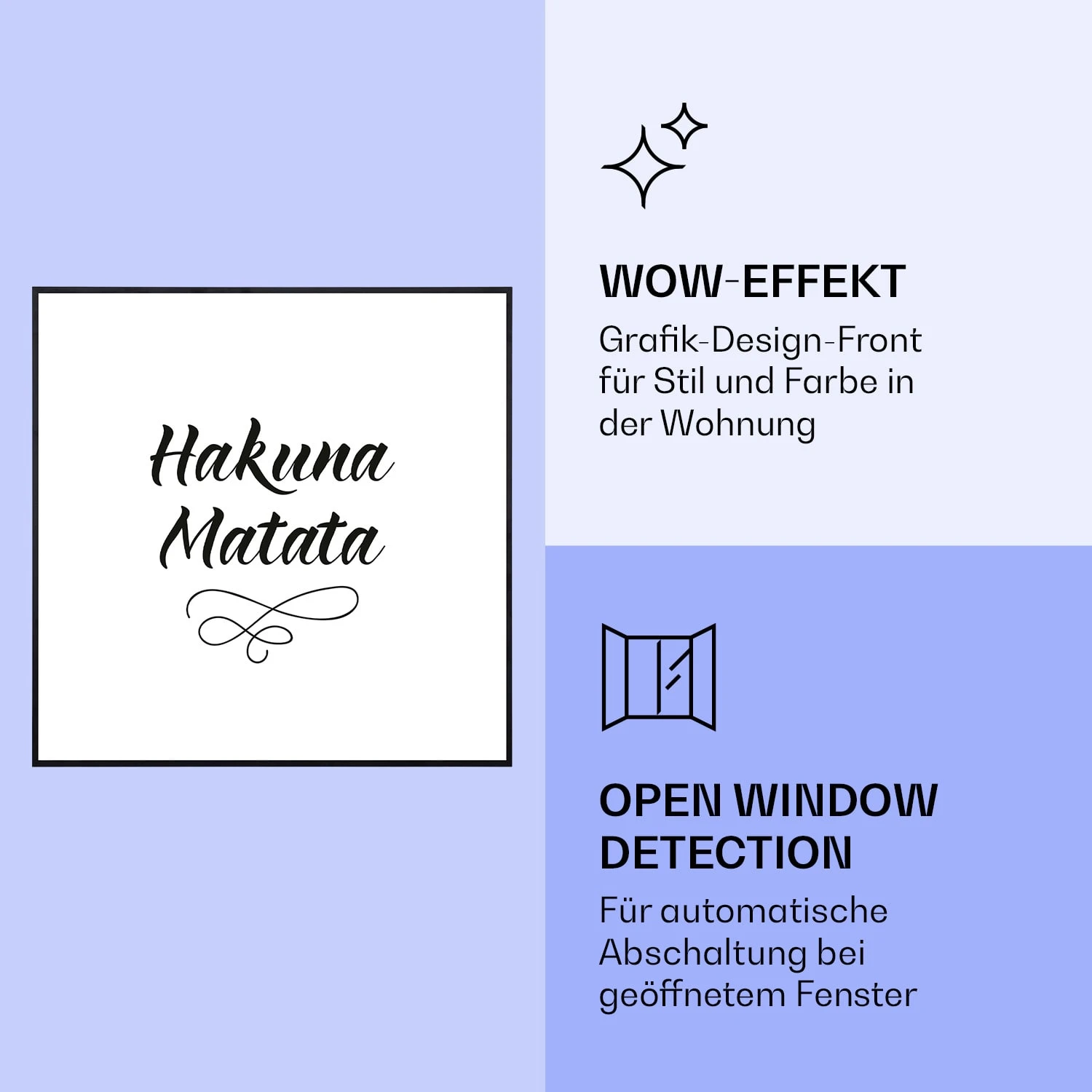 Wonderwall Air Art Smart Infrarotheizung Motto 60x60cm 350W 6 Wonderwall Air Art Smart Infrarotheizung Motto 60x60cm 350W – Bild 6