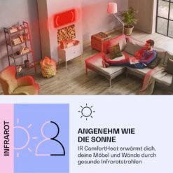 Wonderwall Air Art Smart Infrarotheizung Grüne Linie 120x30cm 350W -Outdoor Grills Store 10037845 de 0003 logo