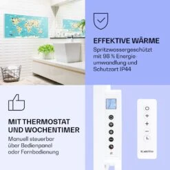 Wonderwall Air Art Smart Infrarotheizung 120x60cm 700W App -Outdoor Grills Store 10037878 de 0004 logo