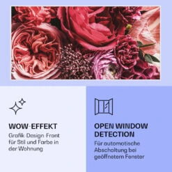 Wonderwall Air Art Smart Infrarotheizung Blume 120x60cm 700W -Outdoor Grills Store 10037914 de 0006 logo