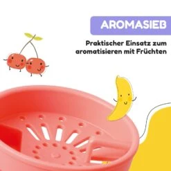 Schmatzfatz Trinkflasche Sportflasche 350 Ml 18 Cm Tritan -Outdoor Grills Store 10037959 de 0006 usp