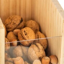 Futterhaus Für Eichhörnchen Metalldach Kiefernholz Unbehandelt -Outdoor Grills Store 10038023 yy 0003 logo