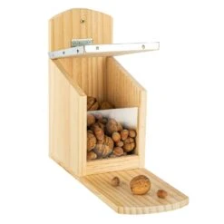 Futterhaus Für Eichhörnchen Metalldach Kiefernholz Unbehandelt -Outdoor Grills Store 10038023 yy 0007 logo