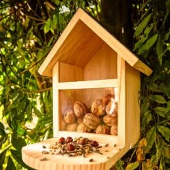 Futterhaus Für Eichhörnchen Spitzdach Kiefernholz Bitumen Unbehandelt -Outdoor Grills Store 10038048 yy 0003 logo