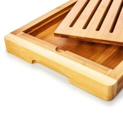 Brotschneidebrett Mit Krümelfach Bambus 38 X 3 X 25,5 Cm (BxHxT) Recycelbar 10 Brotschneidebrett Mit Krümelfach Bambus 38 X 3 X 25,5 Cm (BxHxT) Recycelbar -Outdoor Grills Store 10038056 yy 0003 logo